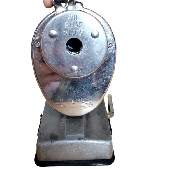 Boston Vacuum Mount Self Feeder Pencil Sharpener Vintage - Picture 5 of 9